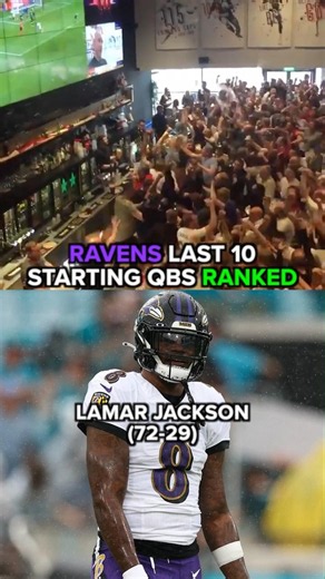 RAVENS QUARTER BACKS RANKED #nfl #ravens #baltimoreravens