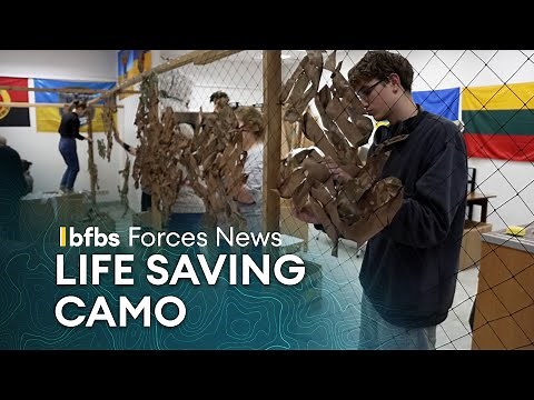 Meet the Spiders of Vilnius: Weaving life-saving camouflage for Ukraine