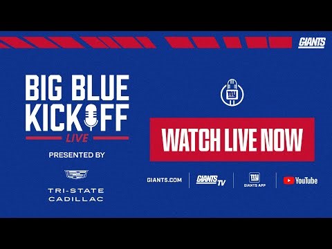 🔴 LIVE: Big Blue Kickoff Live 12/29 | New York Giants