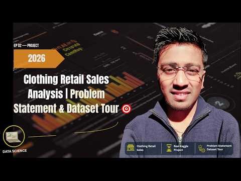Python Data Analysis | Clothing Retail Sales Project | Real Dataset & Business Problems