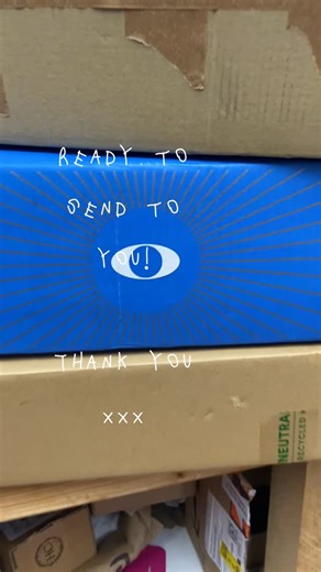 Revived by Ruby - Sustainable Artist on Instagram: "Monday is always Packing Day in the studio - and it’s my favourite!!! Life is tough for so many at the moment and so I’m ever grateful to those who choose to keep shopping from small businesses - you literally help me pay my mortgage ☺️✨ #dopaminedressing #quirkyfashion #ethicalbrand #sustainablebrand #packanorderwithme"