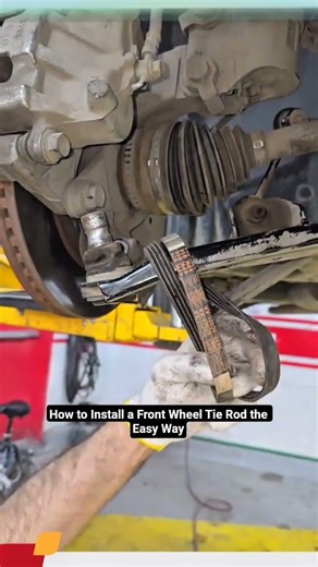 How to Install a Front Wheel Tie Rod the Easy Way #shortvideo #tips