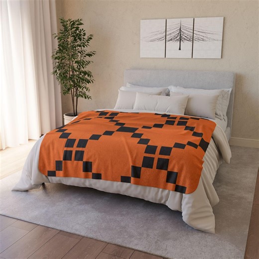 Bunte, gemusterte, karierte Sherpa-Decke. Weich, gemütlich, warm. Wohndeko. Tagesdecke. Wintergeschenk. - Etsy.de