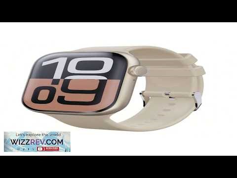 W&O Reloj Inteligente Mujer 2.04" Smartwatch With Wireless Calls Message Alerts Weather