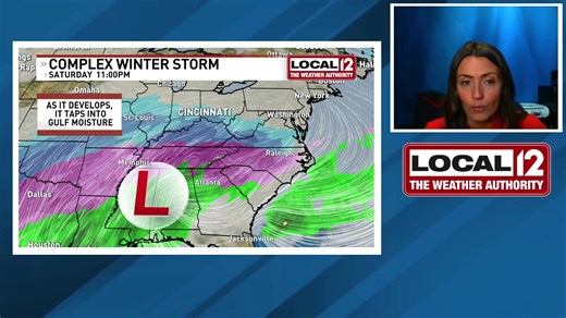 Meteorologist Tera Blake takes a look at the latest on the major winter storm moving into the #Cincinnati area this weekend. | LOCAL 12, WKRC-TV