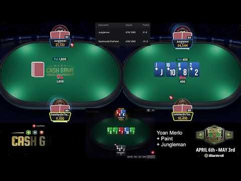 CGWC 3rd Place Final Session | Jungleman vs GoinHardInThePaint 645/1000 Hands 🎥🟢