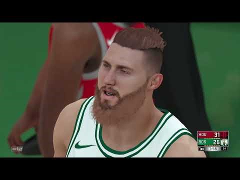 【2K18 NBA】Houston Rockets vs Boston Celtics