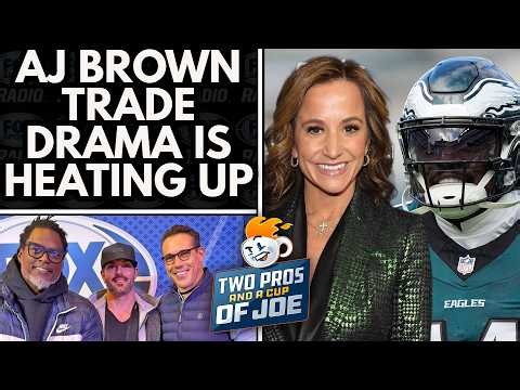 Did Dianna Russini Start the AJ Brown Trade Rumors?! l 2 PROS AND A CUP OF JOE