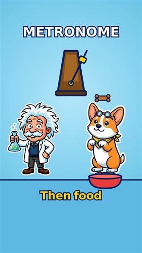 Did you think it was a bell? Pavlov used this instead #mindblown #science