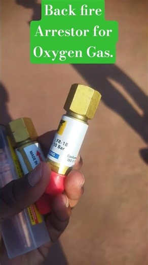 Back Fire Arrestor, #mechanical #shortsfeed #welding #attitude #fire #safety #maintenance