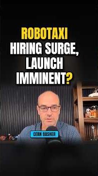 Robotaxi Hiring Surge: New Cities Soon? Cern Basher #Tesla