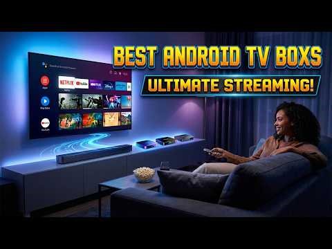 TOP 5 Android TV Boxes | That Will REVOLUTIONIZE Your Streaming Experience in 2026