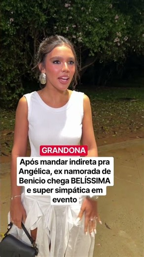 After throwing shade at Angélica, Benicio’s ex-girlfriend arrives looking GORGEOUS and super frie...