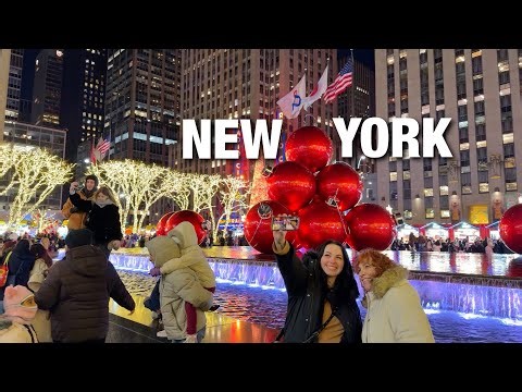 New York City LIVE Manhattan Christmas Eve Eve 2025 (December 23, 2025)