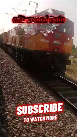 ⚡ WDG-4G Beast Engine: Double Container Heavy Load Action! 🚂🔥 #TrainSpotting