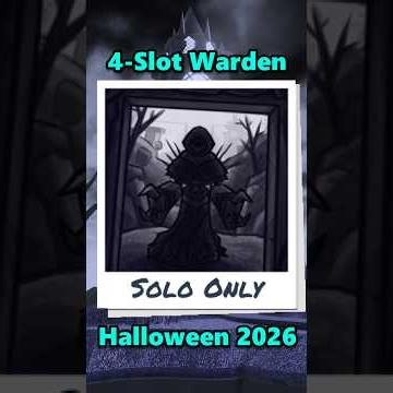 [4 Slot] The Warden Beginner Guide Tower Heroes Halloween 2026