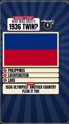 Who Was Haiti's Flag Twin in 1936? 👑 Flag Families Quiz