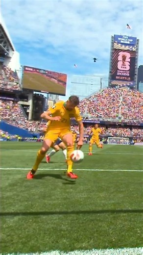Cameron Burgess scores an own goal against USA. #FIFAWorldCupOnYT #FIFAWorldCup