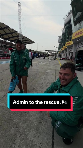 Alpine F1's Rain Ritual: Admin to the Rescue! 🌬️