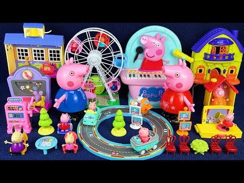 10 Minutes Satisfying with Unboxing Peppa Pig Piano & Dancing Peppa Toy Set Review Toys | ASMR