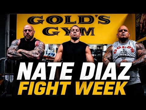 Nate Diaz Arrives In LA For Fight Week