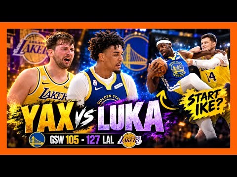 Warriors-Lakers Recap (127-105): Yaxel vs Luka, 9-Turnover Q3 + Graham Ike, Though!