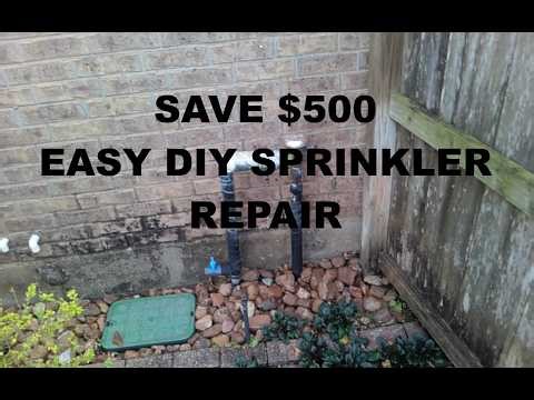 How to Fix a Leaking/Broken Ball Valve on Irrigation Backflow Preventer (Avoid $500 Plumber Bill)