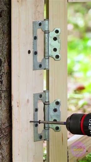 We made a wooden table around a tree