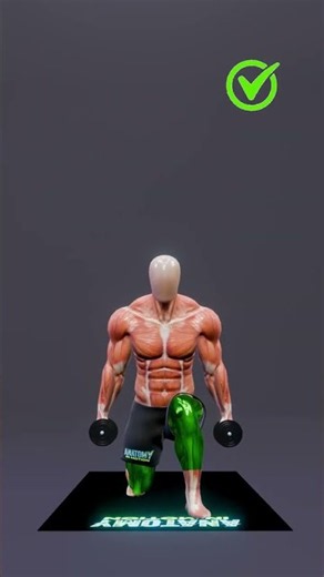 Here is hwo to do lungs right way #correctform #exercisetutorial #fitnesstips #myfitness