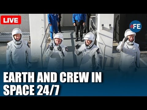 LIVE FROM INTERNATIONAL SPACE STATION: Watch Earth & Crew in Space 24/7