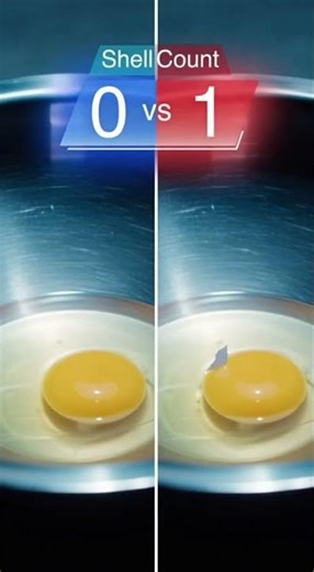 2079 Egg Crack Olympic Shell Break | Zero Shells in Bowl Precision Split Challenge