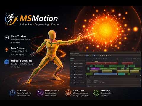 Supercharge Your Unity Animation Workflow with MSMotion!