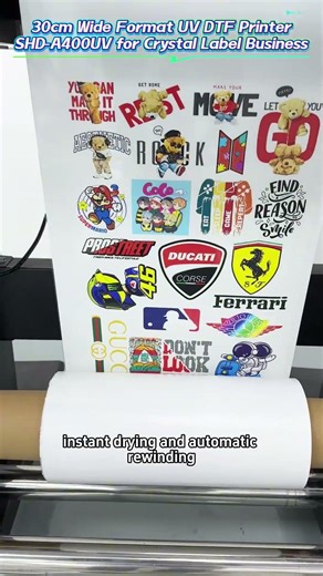 ✨ Meet SHD-A400UV: Your All-in-One UV Crystal Label Printer! ✨
