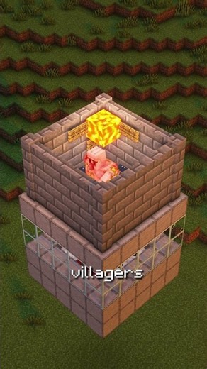 The Easiest IRON FARM Without a Zombie in Minecraft