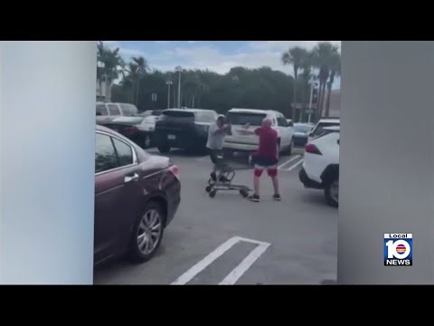 Video shows moments senior pepper-sprayed victim in southwest Miami-Dade Publix parking lot