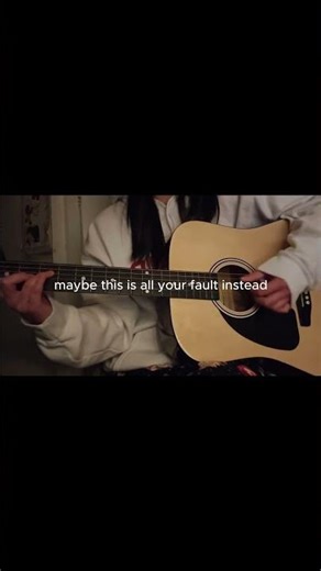 1 step forward, 3 steps back by olivia rodrigo (cover) #oliviarodrigo #guitar #guitarcover #acoustic