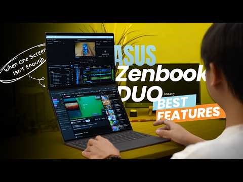 ASUS Zenbook DUO (UX8407AA) | Screen real-estate for YEARS