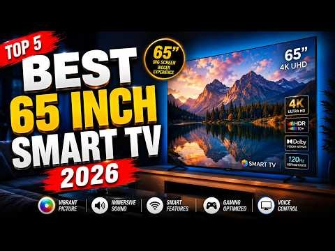 Best 65 Inch Smart TVs 2026 | Top 5 4K TVs on Amazon