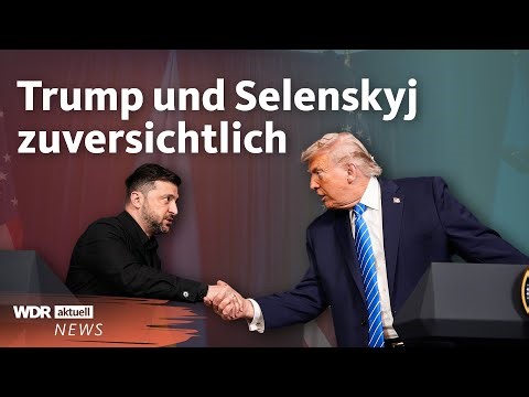 Friedensplan für die Ukraine: Wie es nach dem Treffen von Trump & Selenskyj weitergeht | WDR aktuell