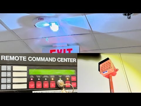 Simplex Fire Alarm Test 82 (at 3AM)