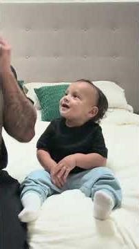 He can only be aggressive to me 🤦🏽‍♂️😂😂 @Zaza #zaza #babies #funny