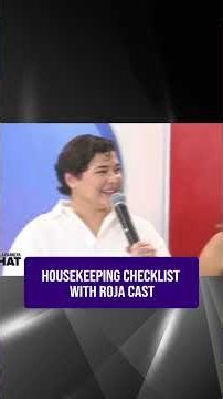 Housekeeping Checklist Challenge with Roja Cast | Kapamilya Shorts