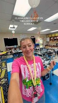 Classroom clean up on the last day! #teachers #classroom #explore #teacher #teach #teacherlife
