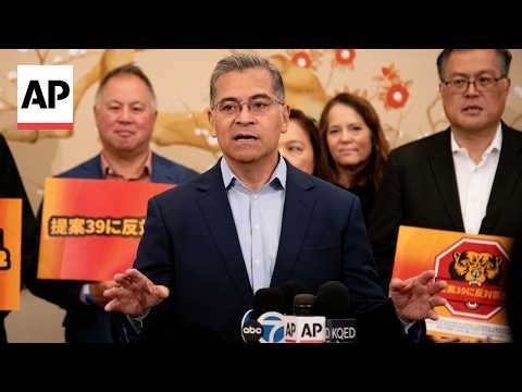Xavier Becerra urges people to 'vote no' on Prop. 39 in California