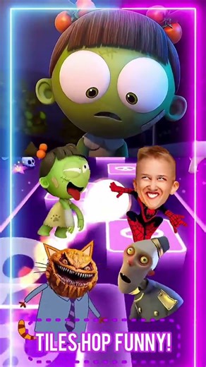 Spookiz Exe 🆚 Spiderman Scary 🆚 Zombie Green Alien 🆚 Sheriff Labrador Exe x Coffin Dance #shorts #3