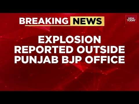 Breaking: Explosion Outside BJP Office In Chandigarh Sector 37, Police Investigate Nature Of Blast