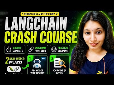 LangChain Crash Course 🚀 | 2 REAL Projects in 1 Video