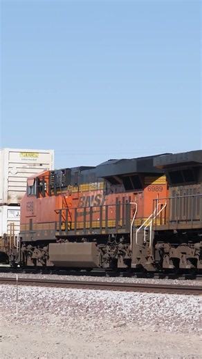 Checking Out This BNSF Intermodal Line 10-5-2026 #bnsf #trainshorts #railway