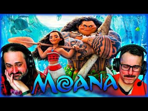 MOANA (2016) MOVIE REACTION – This is CLASSIC Disney Magic?! - First Time Watching!