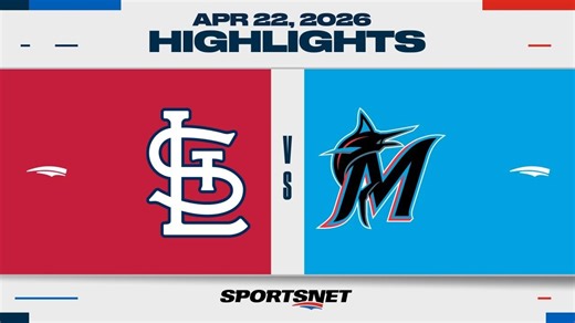 MLB Highlights | Cardinals vs. Marlins - April 22, 2026